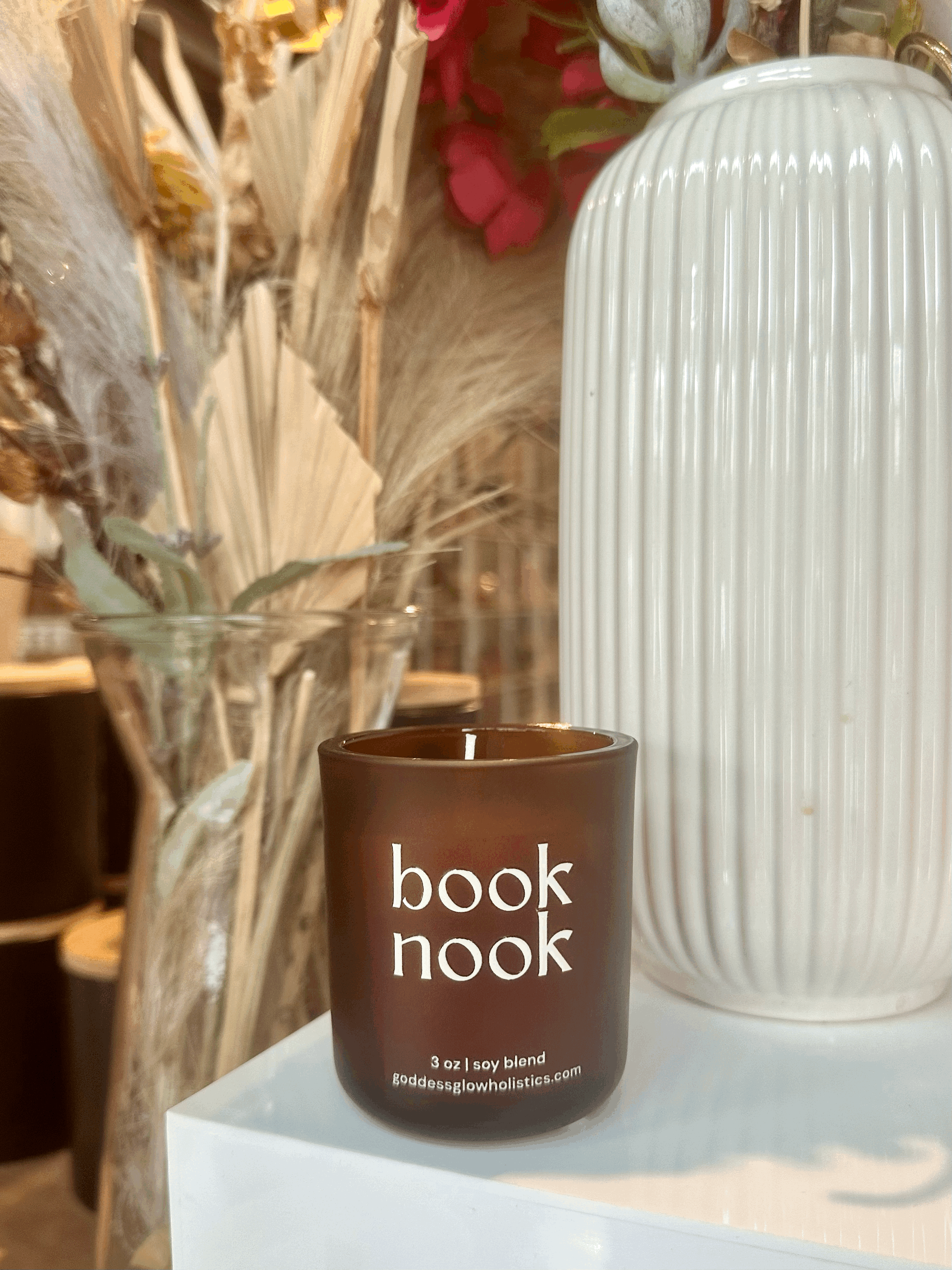Book Nook Candle
