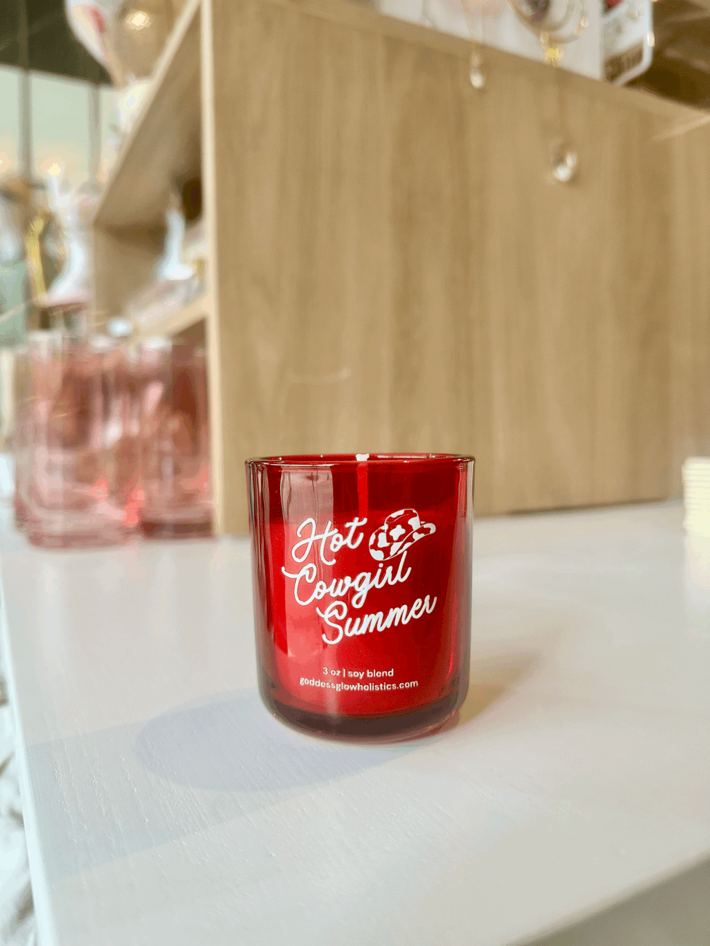 Hot Cowgirl Summer Candle