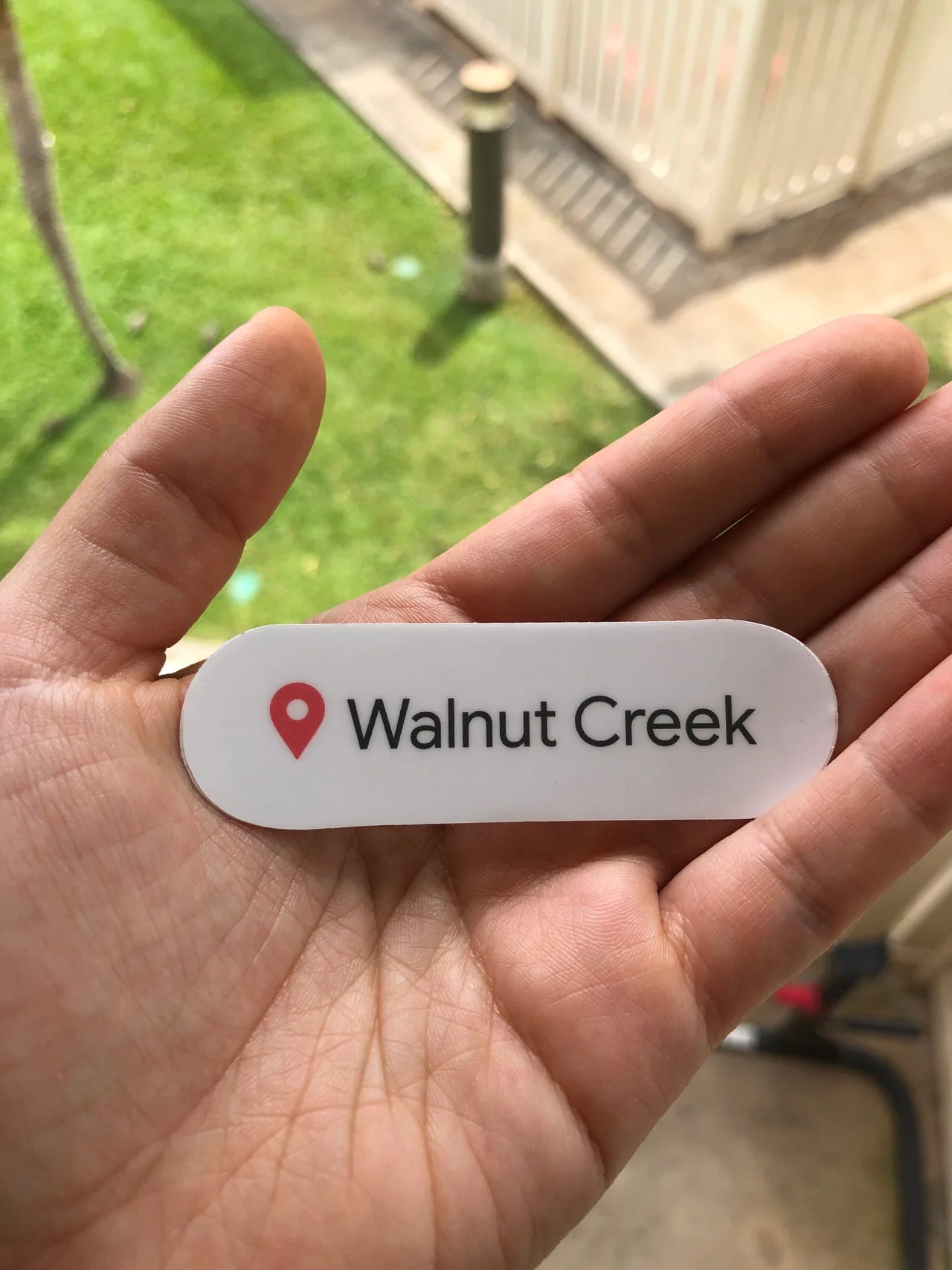 Walnut Creek Mini Location Sticker