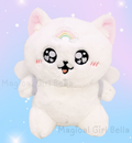 White Cat Magnetic Plushie