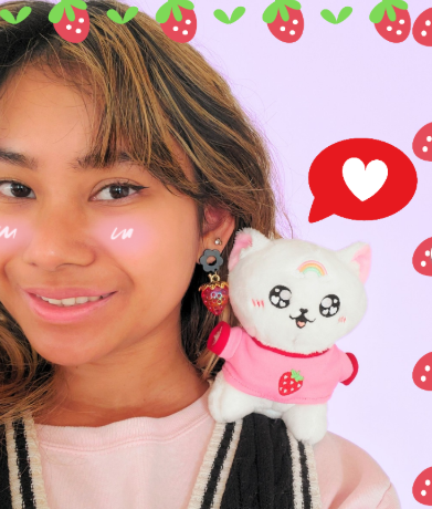 White Cat Magnetic Plushie