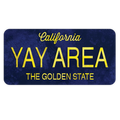 CA License Dark Sticker
