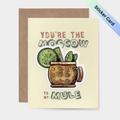 You're the Moscow to my Mule Sticker Card